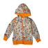 Hoodie Zipper Waldtiere